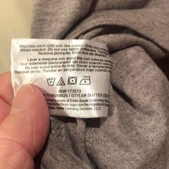 Eddie Bauer - Large - Bundle of 2 - Legend Wash Cotton Blend - Classic Crew Tee - Picture 8 of 9